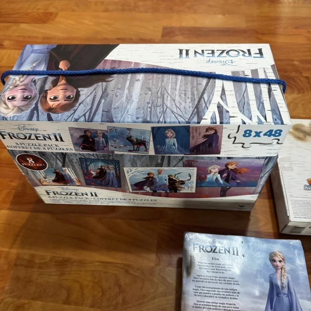 Disney Frozen 2 Toys Lot All New Puzzles, Frozen 2 Elsa Doll & Frozen 2 Playset